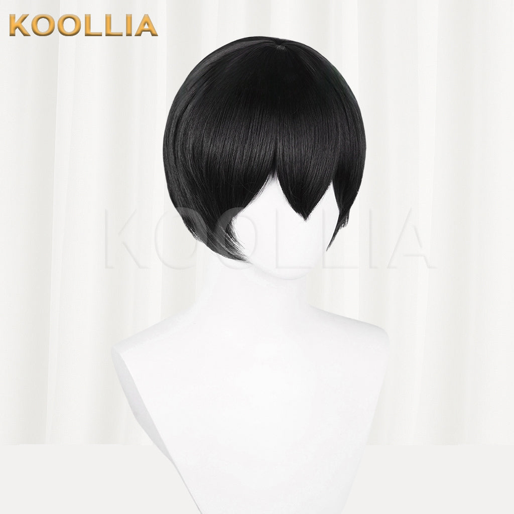Haikyuu Tobio Kageyama Short Black Hair Basic Wig