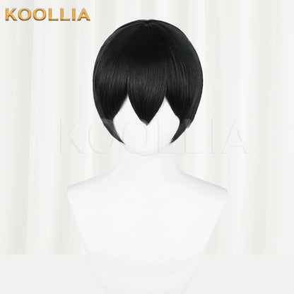 Haikyuu Tobio Kageyama Short Black Hair Basic Wig