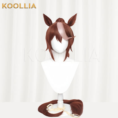 Umamusume: Pretty Derby Tokai Teio Long Mix Hair Basic Wig