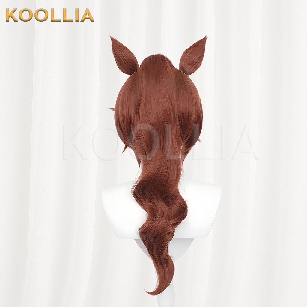 Umamusume: Pretty Derby Tokai Teio Long Mix Hair Basic Wig