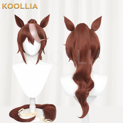 Umamusume: Pretty Derby Tokai Teio Long Mix Hair Basic Wig