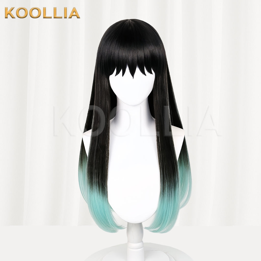 Demon Slayer Tokitou Muichirou Long Mix Hair Basic Wig