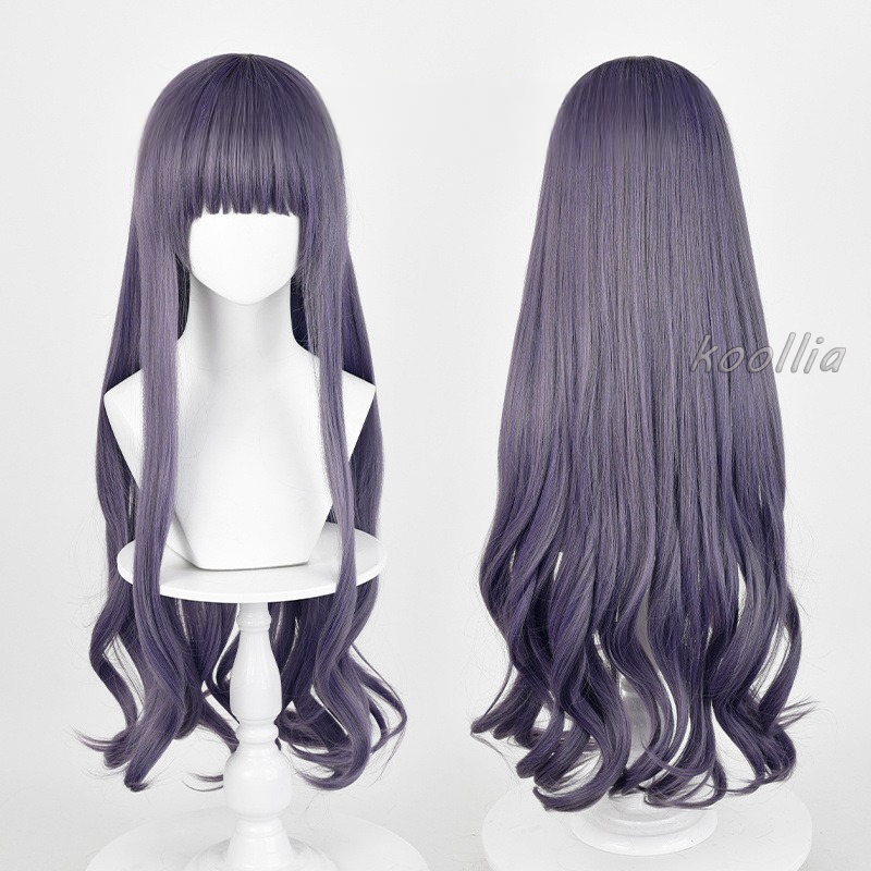 Card Captor Sakura Tomoyo Daidouji Lange lila Haare Basic Perücke