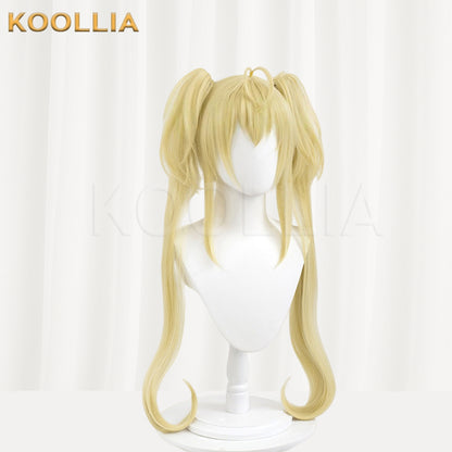 Shugo Chara Tsukiyomi Utau Long Yellow Hair Basic Wig