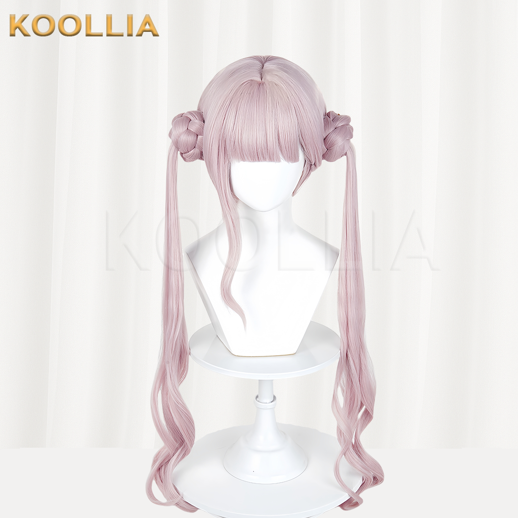 The Hundred Line -Last Defense Academy Tsukumo Kako Long Pink Hair Basic Wig