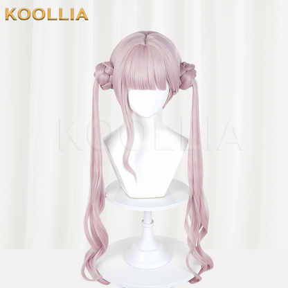 The Hundred Line -Last Defense Academy Tsukumo Kako Long Pink Hair Basic Wig