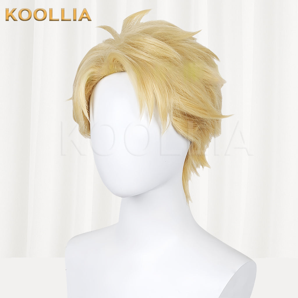 SPY¡ÁFAMILY Loid Short Gold Hair Basic Wig