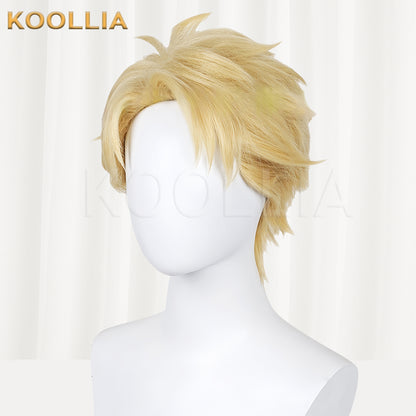 SPY¡ÁFAMILY Loid Short Gold Hair Basic Wig