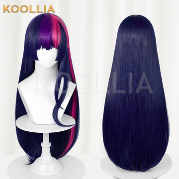 My Little Pony: Friendship is Magic  Twilight Sparkle Long Mix Hair Basic Wig - KOOLLIA
