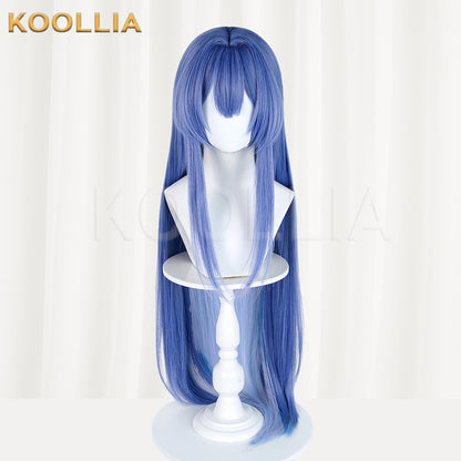 Azur Lane New Jersey Long Blue Hair Basic Wig