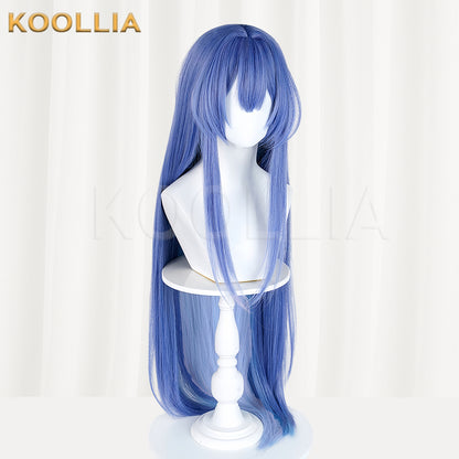 Azur Lane New Jersey Long Blue Hair Basic Wig