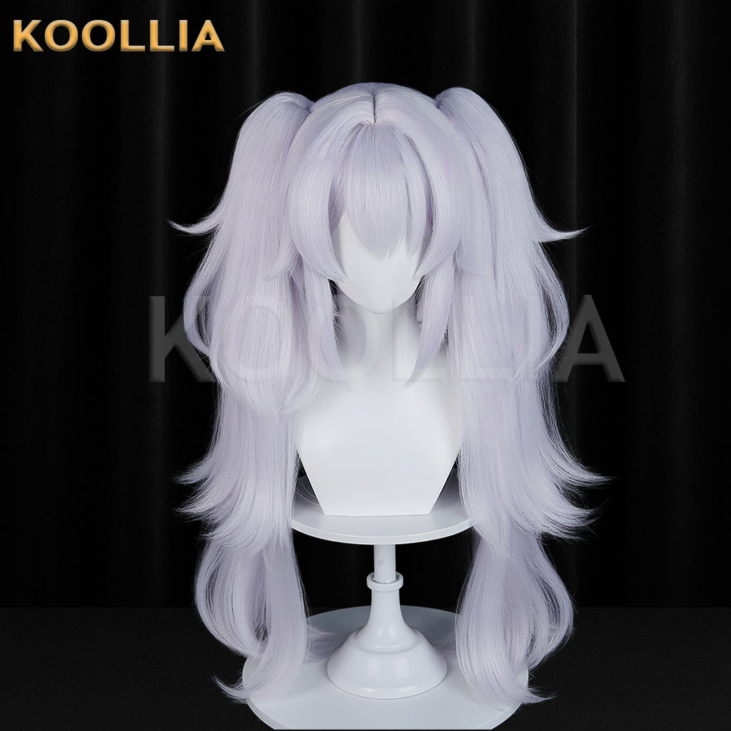 Blue Archive USS Laffey Long Silver Hair Basic Wig