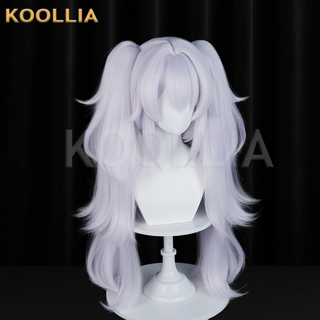Blue Archive USS Laffey Long Silver Hair Basic Wig