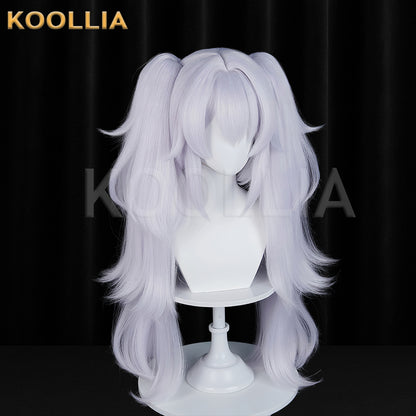 Blue Archive USS Laffey Long Silver Hair Basic Wig