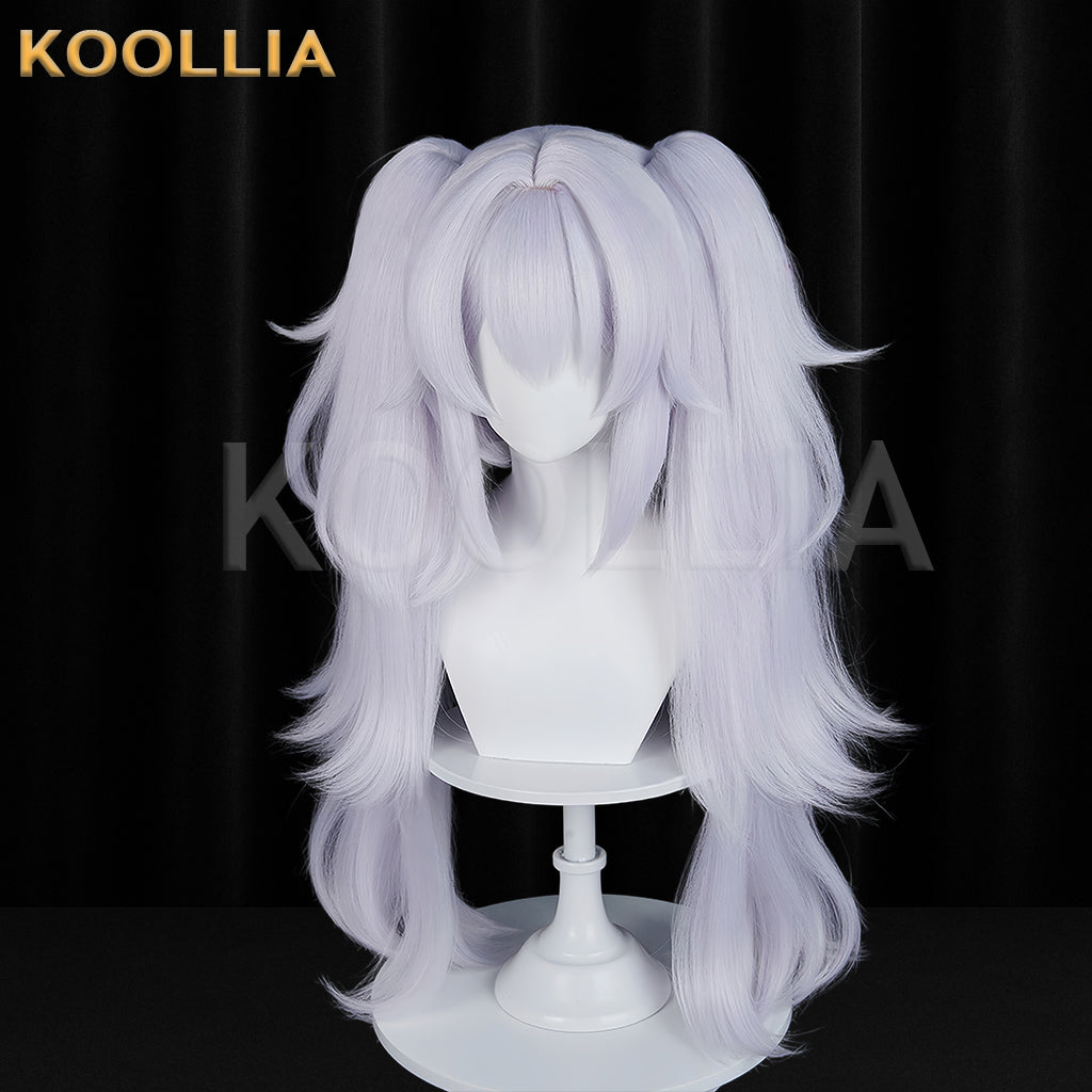 Blue Archive USS Laffey Long Silver Hair Basic Wig