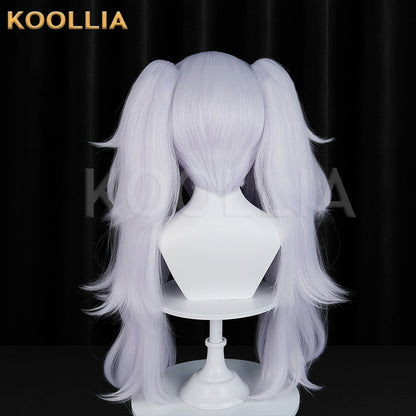 Blue Archive USS Laffey Long Silver Hair Basic Wig