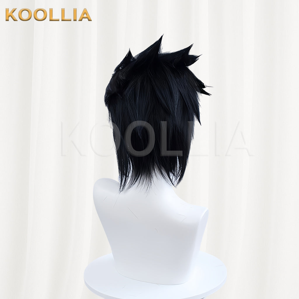 Naruto Uchiha Sasuke Short Black Hair Basic Wig