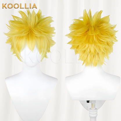 Naruto Uzumaki Naruto Short Yellow Hair Basic Wig