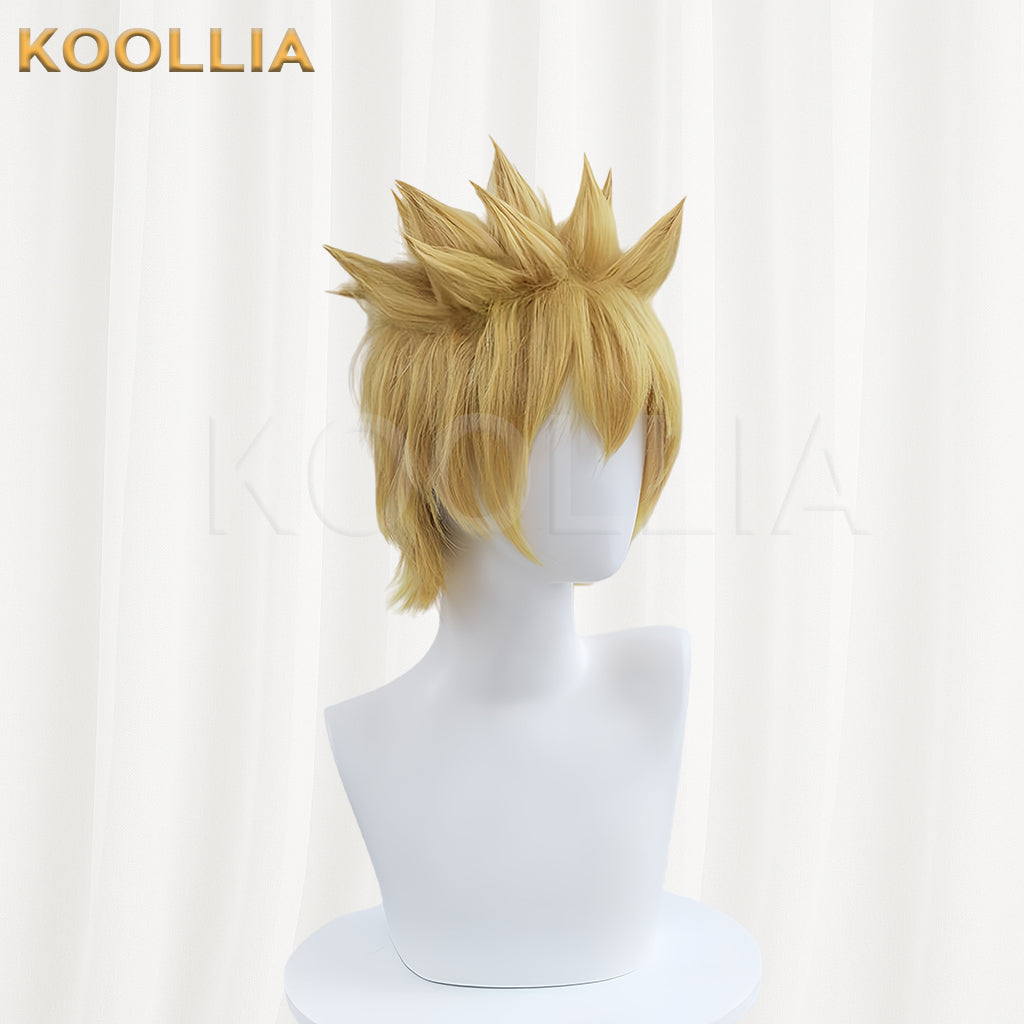 Naruto Uzumaki Naruto Short Yellow Hair Basic Wig