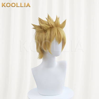 Naruto Uzumaki Naruto Short Yellow Hair Basic Wig