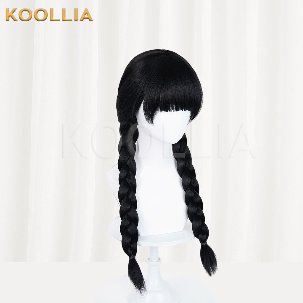 Wednesday Wednesday Long Black Hair Basic Wig