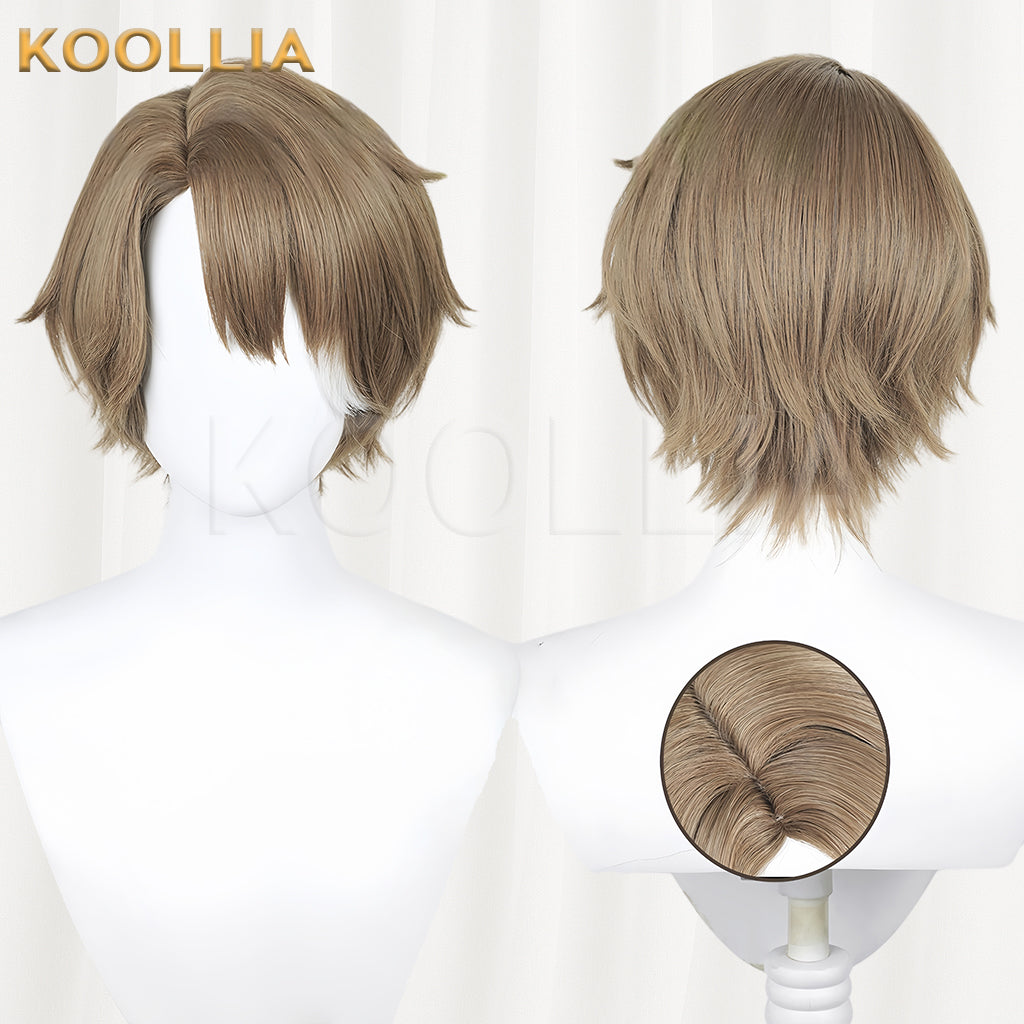 Honkai: Star Rail Welt Short Brown Hair Basic Wig