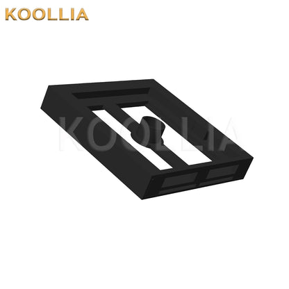 Wig carrying Bag Waterproof Protection Fake Hair Shoulder Strap Portable Purchase additional fixing frame (suitable for large size. Does not include pins KOOLLIA