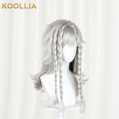 Reverse: 1999 Wildberry Long Short Grey Hair Basic Wig