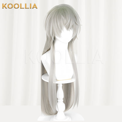 Love and Deepspace Xavier(Dark King) Long Grey Hair Basic Wig