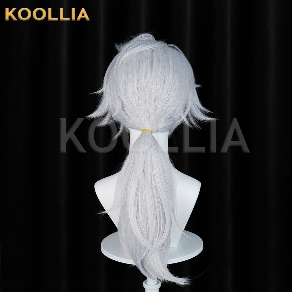 The Paranormal Action Squad Xiaoyao Short White Hair Basic Wig
