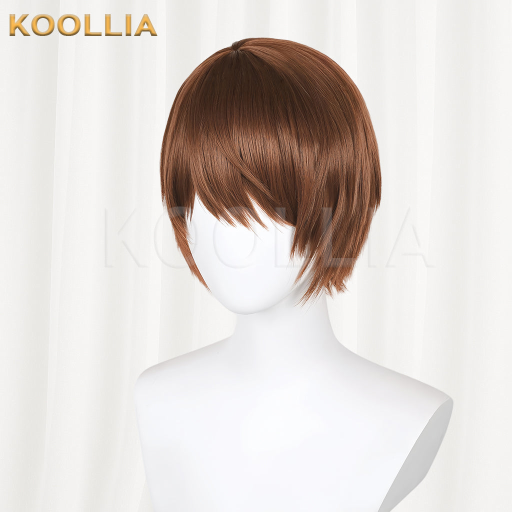 Death Note Yagami Light Short Brown Hair Basic Wig