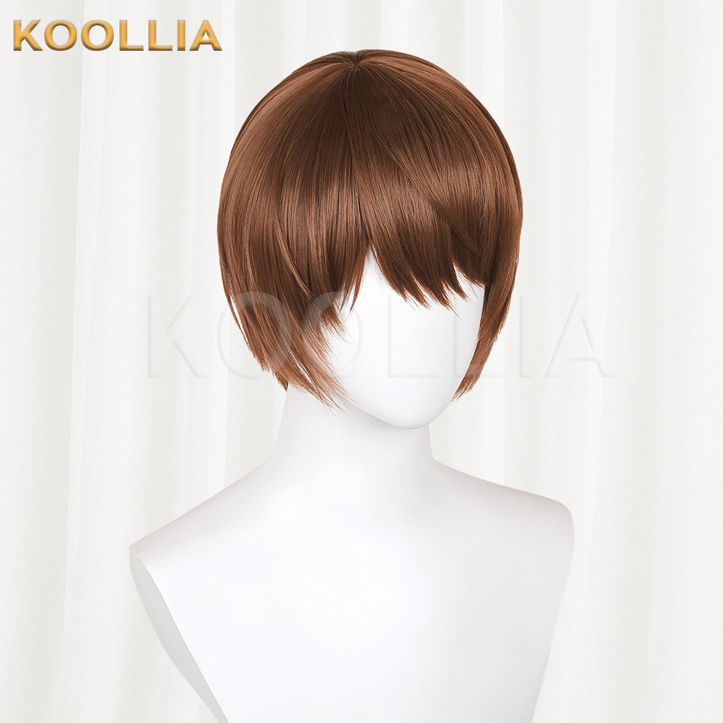 Death Note Yagami Light Short Brown Hair Basic Wig