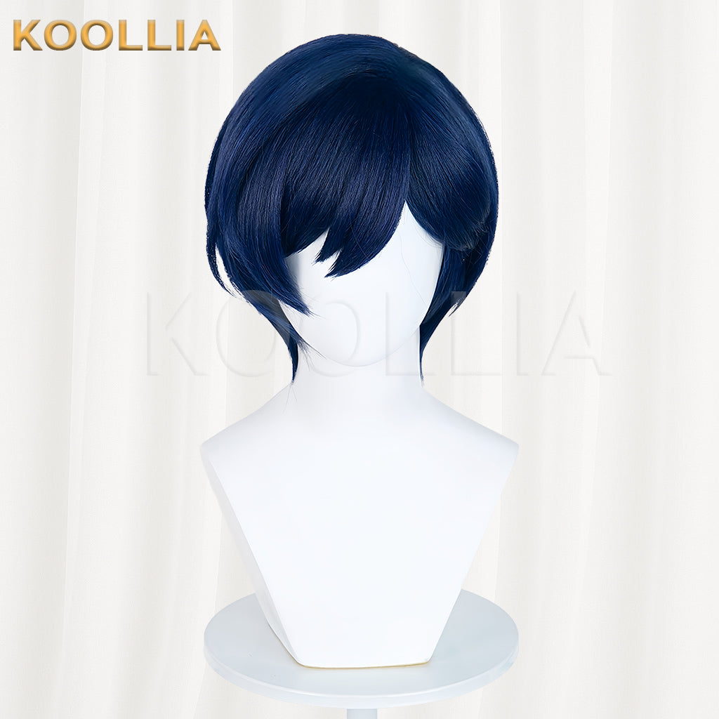 Plaything Yoon Garam Short Bule Hair Basic Wig
