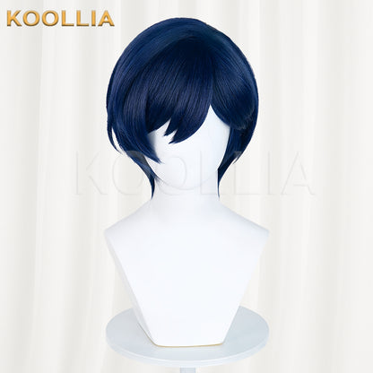 Plaything Yoon Garam Short Bule Hair Basic Wig