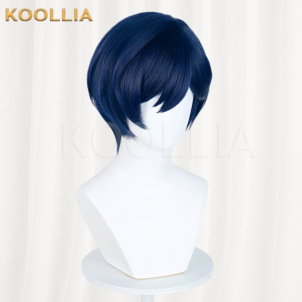 Plaything Yoon Garam Short Bule Hair Basic Wig