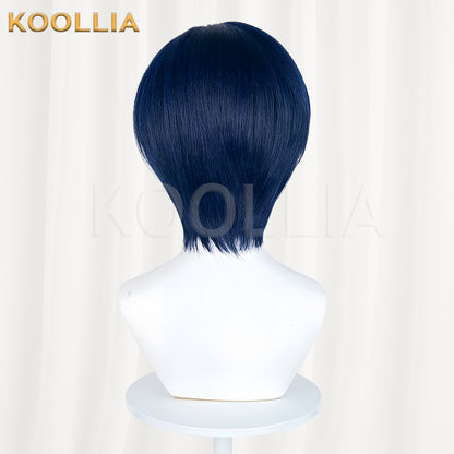 Plaything Yoon Garam Short Bule Hair Basic Wig