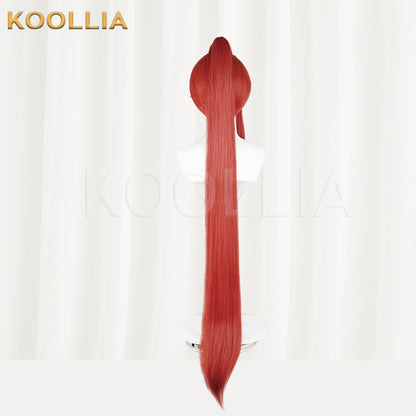 Wuthering Waves Yinlin Long Red Hair Basic Wig