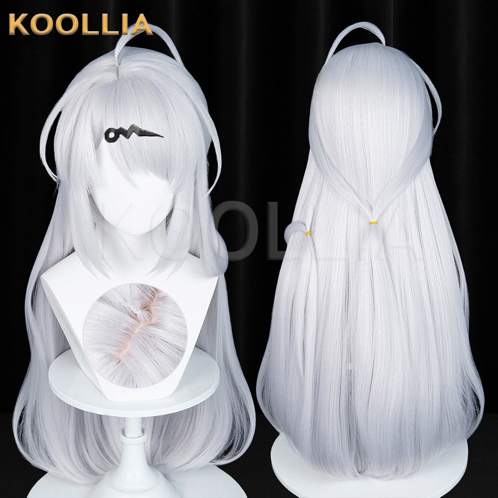 Zenless Zone Zero Yixuan Long Silver Hair Basic Wig