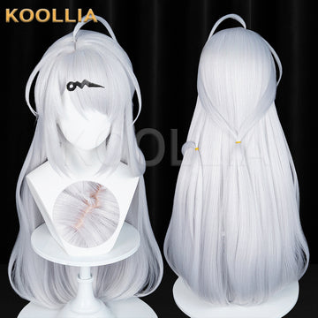 Zenless Zone Zero Yixuan Long Silver Hair Basic Wig - KOOLLIA