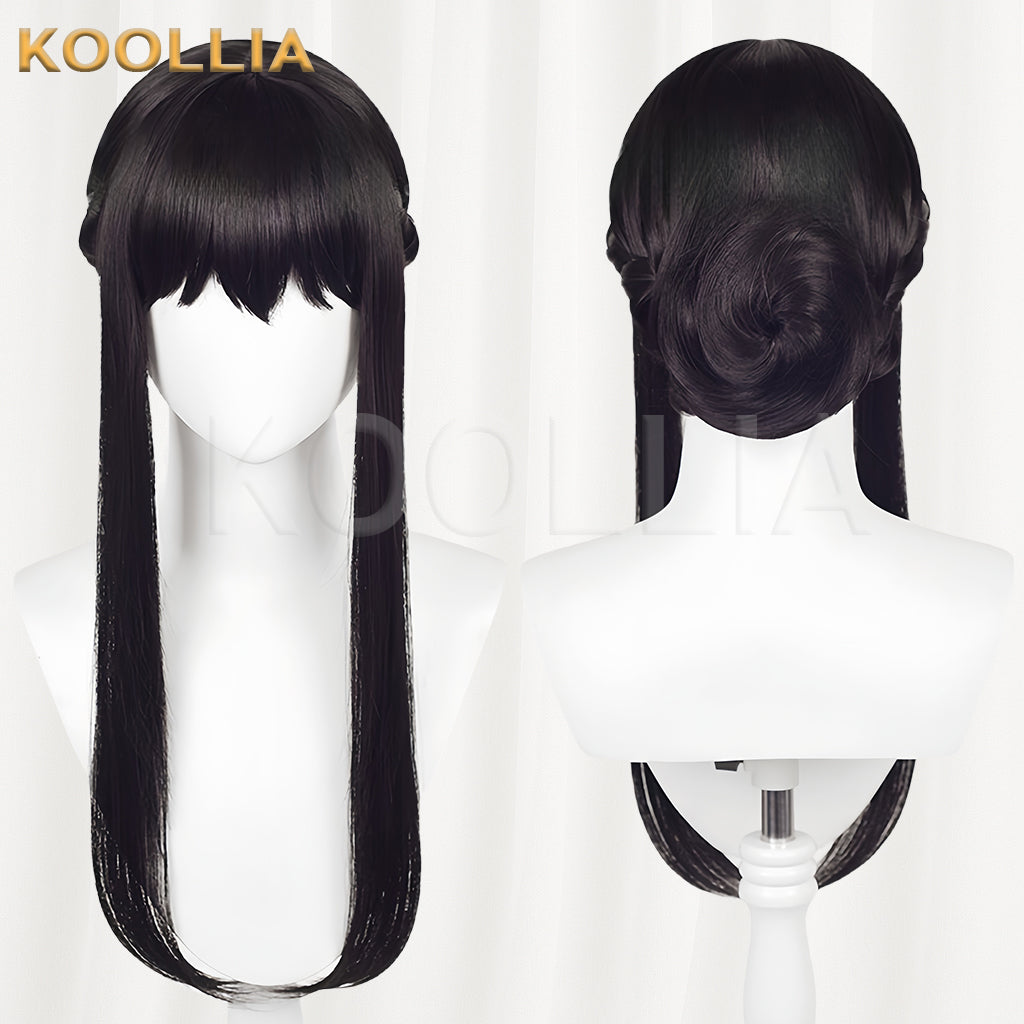 SPY¡ÁFAMILY Yor Long Black Hair Basic Wig