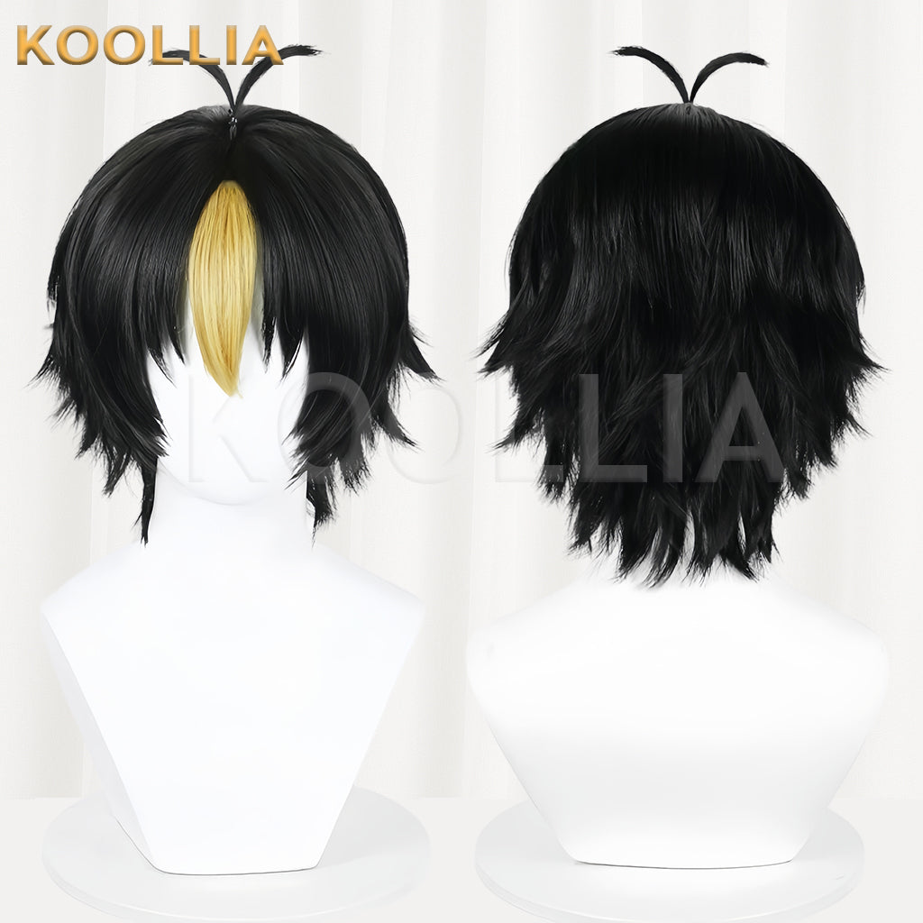 Haikyuu Yu Nishinoya Short Mix Hair Basic Wig