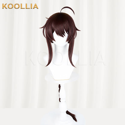 Virtual Singer Yuezheng Ling Long Brown Hair Basic Wig
