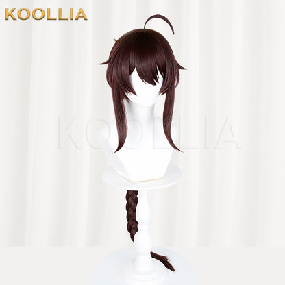 Virtual Singer Yuezheng Ling Long Brown Hair Basic Wig