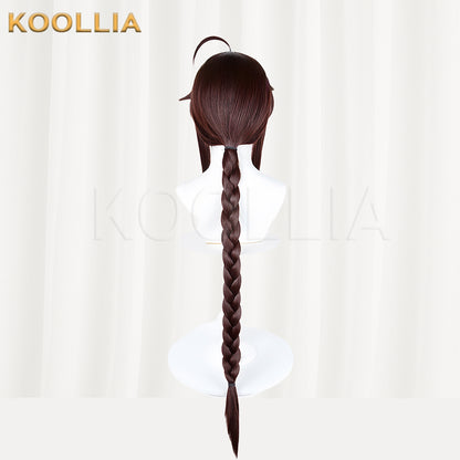 Virtual Singer Yuezheng Ling Long Brown Hair Basic Wig