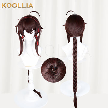 Virtual Singer Yuezheng Ling Long Brown Hair Basic Wig - KOOLLIA