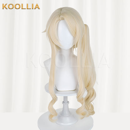 Blue Archive Yurizono Seia Long Yellow Hair Basic Wig