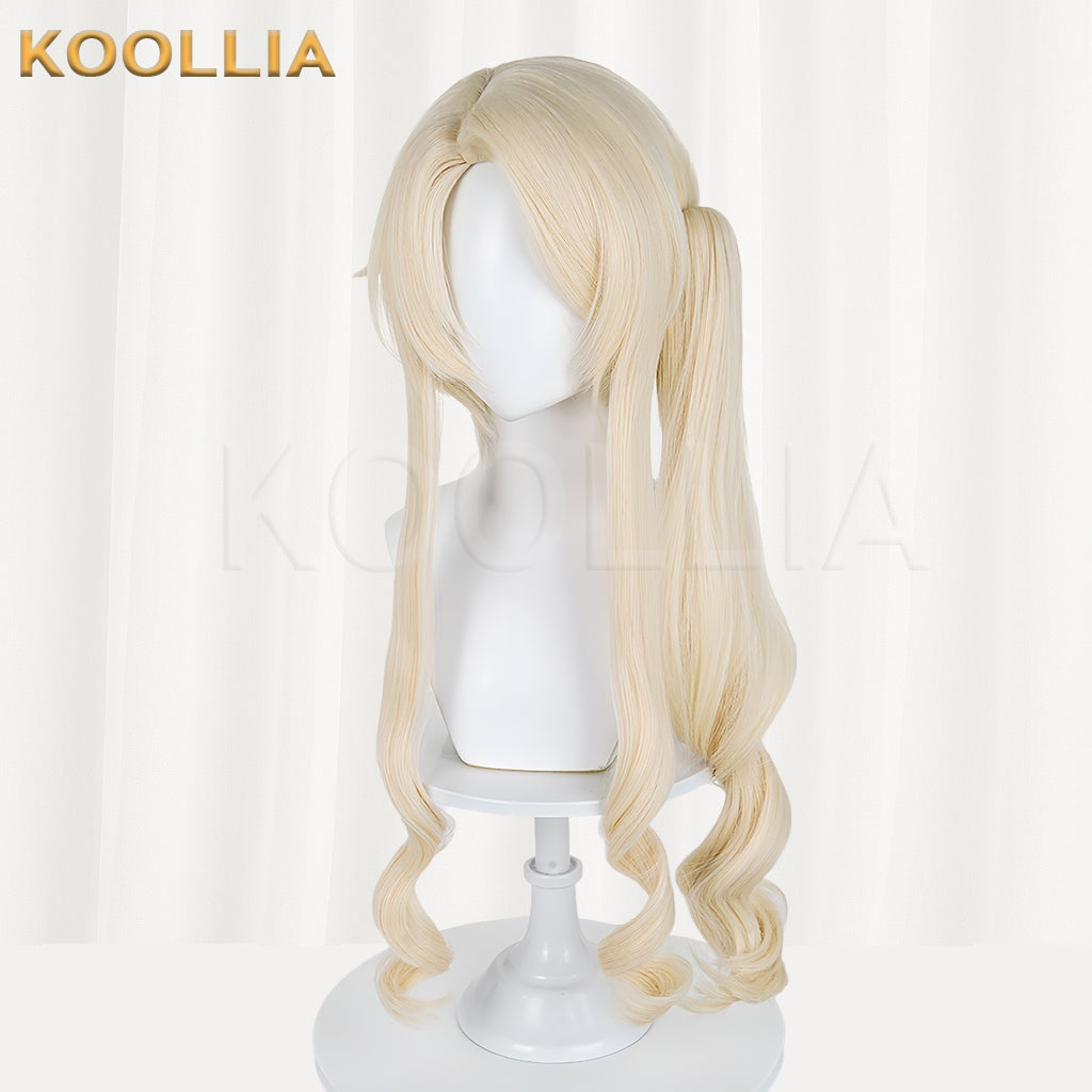 Blue Archive Yurizono Seia Long Yellow Hair Basic Wig