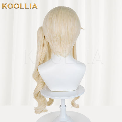 Blue Archive Yurizono Seia Long Yellow Hair Basic Wig