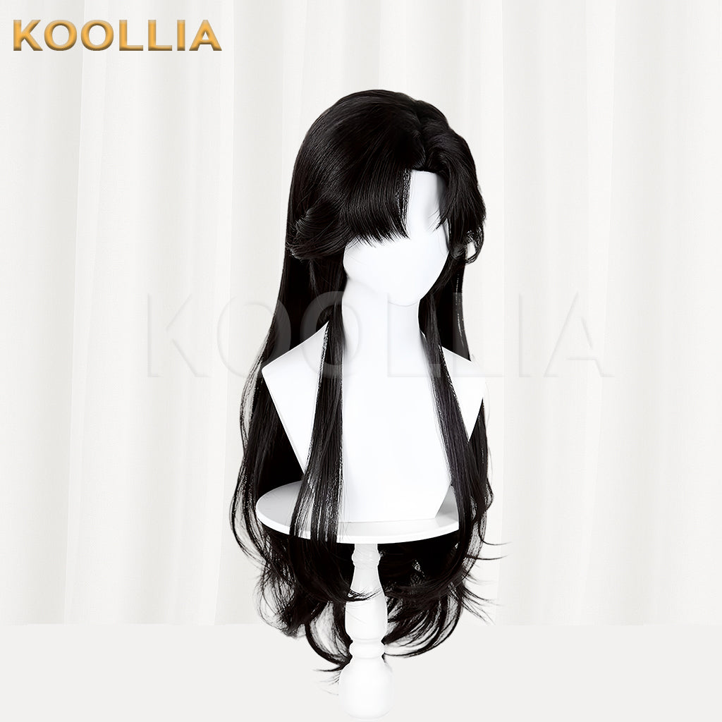 Love and Deepspace Zayne Long Black Hair Basic Wigs