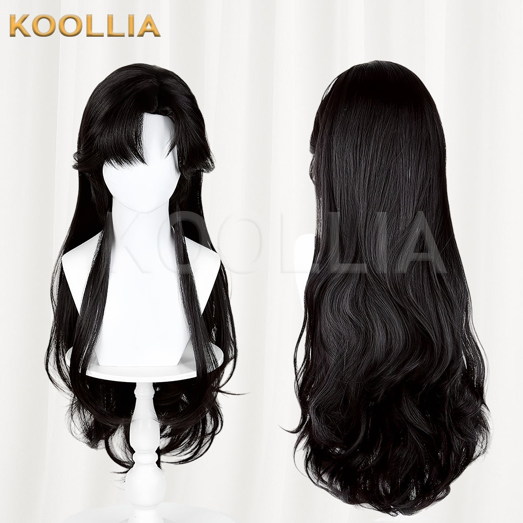 Love and Deepspace Zayne Long Black Hair Basic Wigs